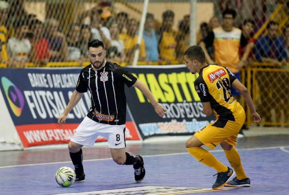 Murilo no jogo contra o Sorocaba, pela Liga Paulista de Futsal