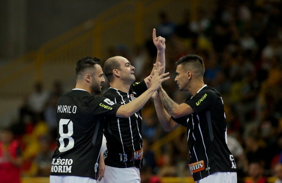 Wilde marcou dois gols contra o Sorocaba, pela Liga Paulista de Futsal