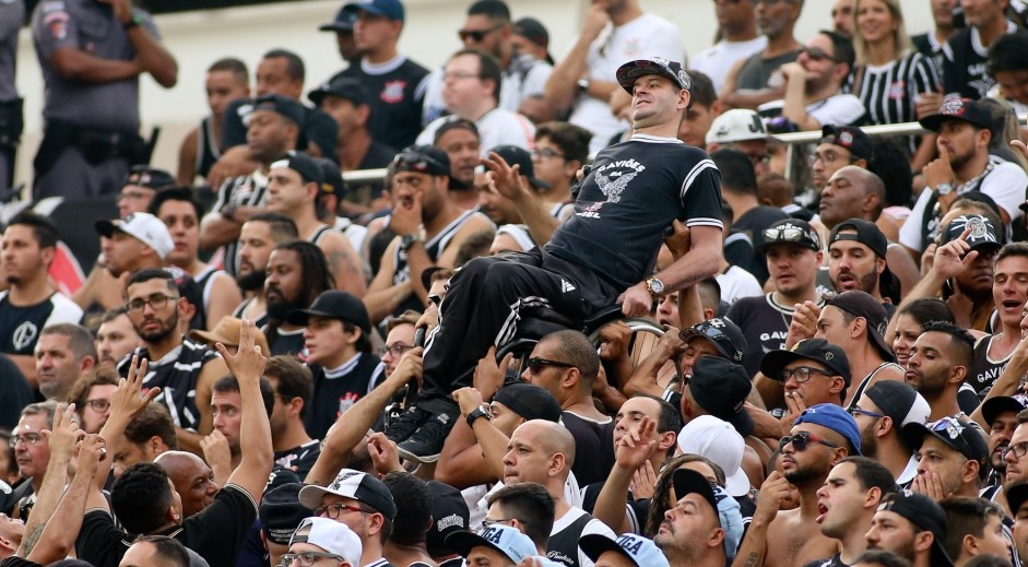 Torcida corinthiana lotou a Arena na final do Campeonato Paulista, contra o So Paulo