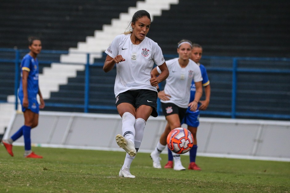 Gabi Nunes durante jogo contra o So Jos, pelo Campeonato Paulista Feminino
