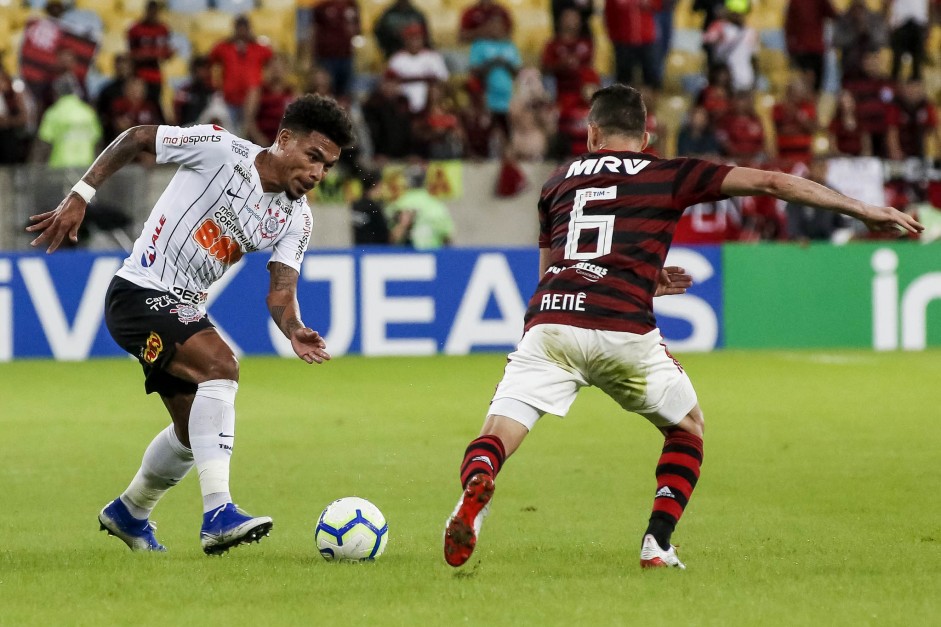 Jnior Urso na derrota para o Flamengo, pela Copa do Brasil