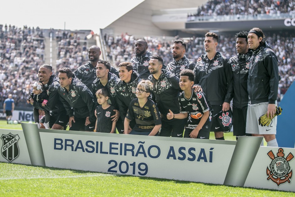 Foto oficial do jogo contra o Cear, pelo Brasileiro