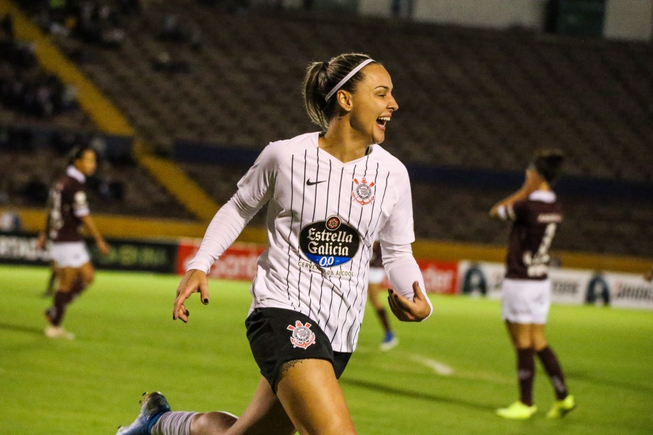 Crivelari fez gol na final da Libertadores Feminina contra a Ferroviria