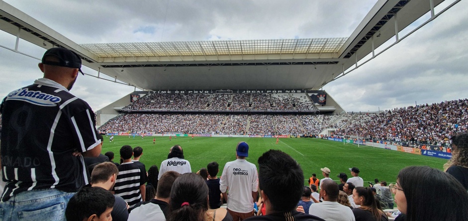 Arena Corinthians lotada durante final contra o So Paulo, pelo Paulista Feminino
