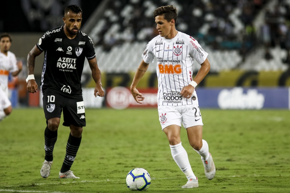 Vital durante partida contra o Botafogo, no estdio Nilton Santos