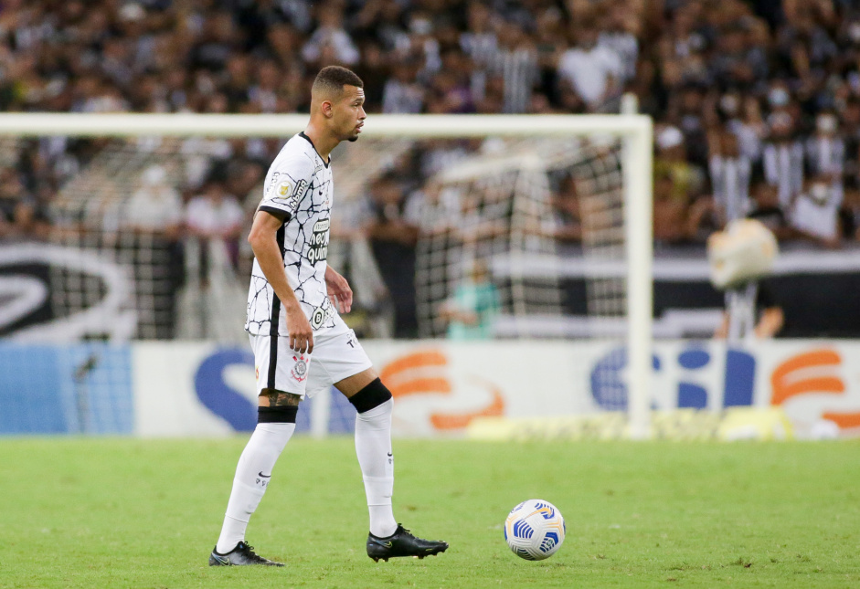 Joo Victor durante a partida entre Corinthians e Cear