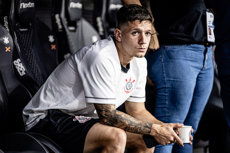 Rodrigo Garro durante jogo do Corinthians contra o So Paulo