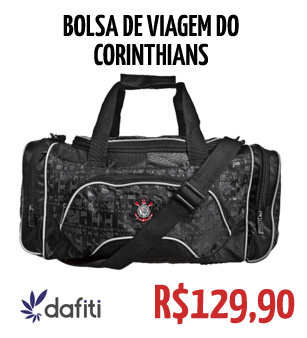 Bolsa de viagem do Corinthians